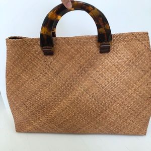 Woven Straw Bag